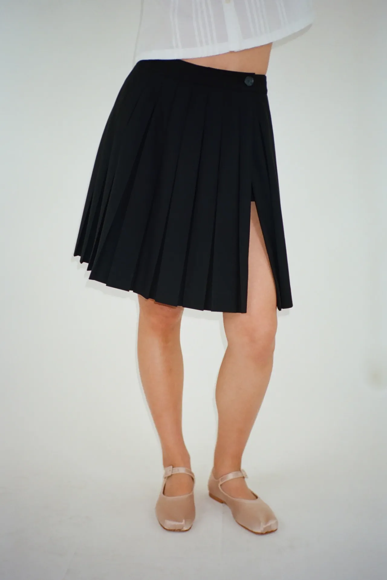 Women Sandy Liang Uniform^Astra Skort In Black