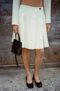 Women Sandy Liang Bridal^Astra Skort In Bone