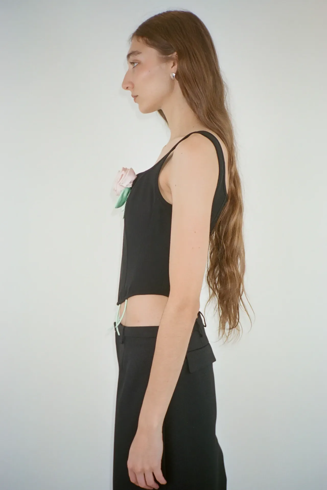 Women Sandy Liang Tops^Barque Corset In Pink