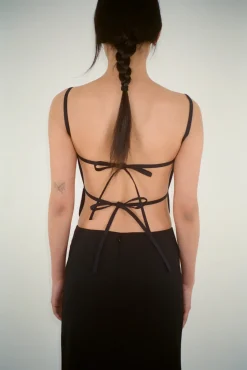 Women Sandy Liang Tops^Brando Top In Black