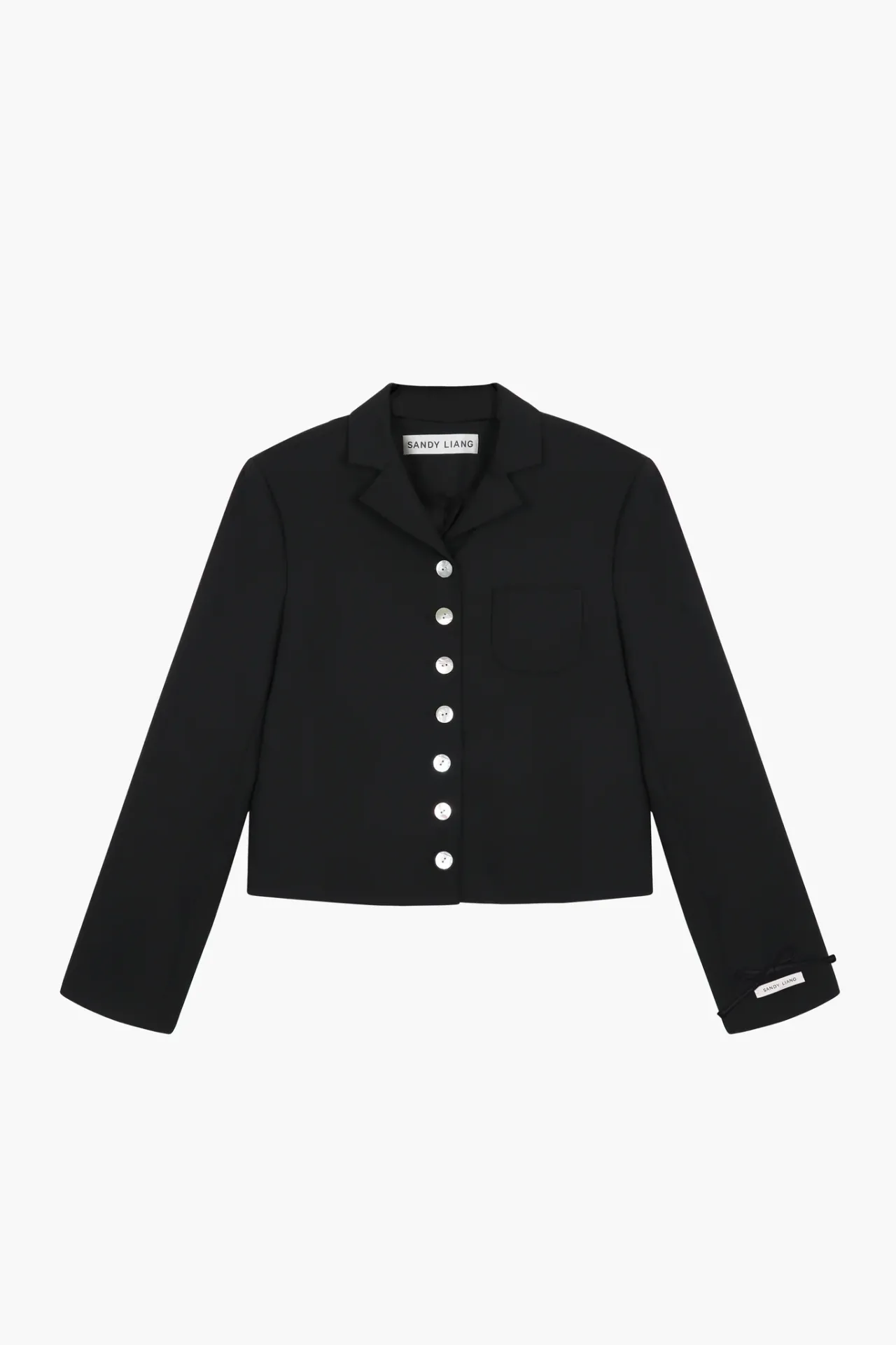 Women Sandy Liang Outerwear^Charm Jacket In Black