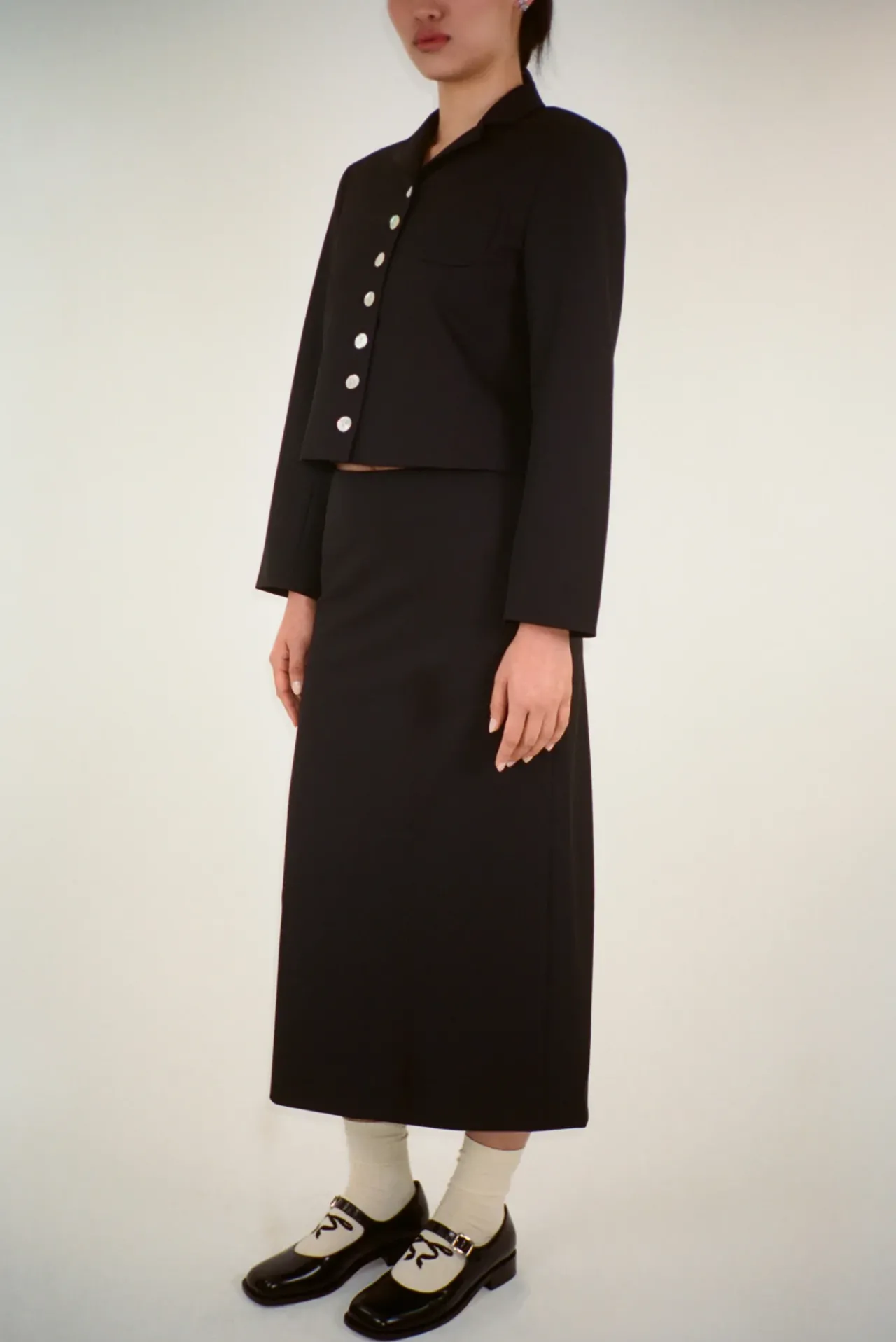 Women Sandy Liang Outerwear^Charm Jacket In Black