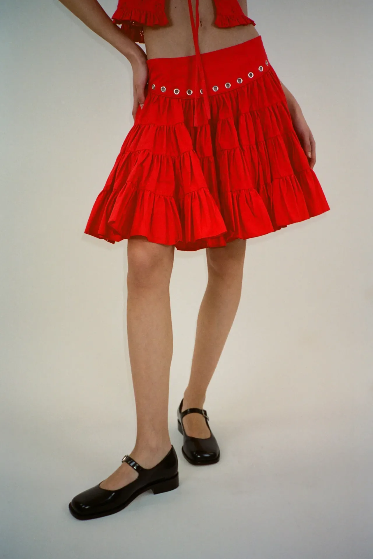 Women Sandy Liang Skirts^Chumi Skirt In Red