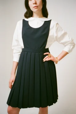 Women Sandy Liang Dresses^Co Pilot Pinafore Dress