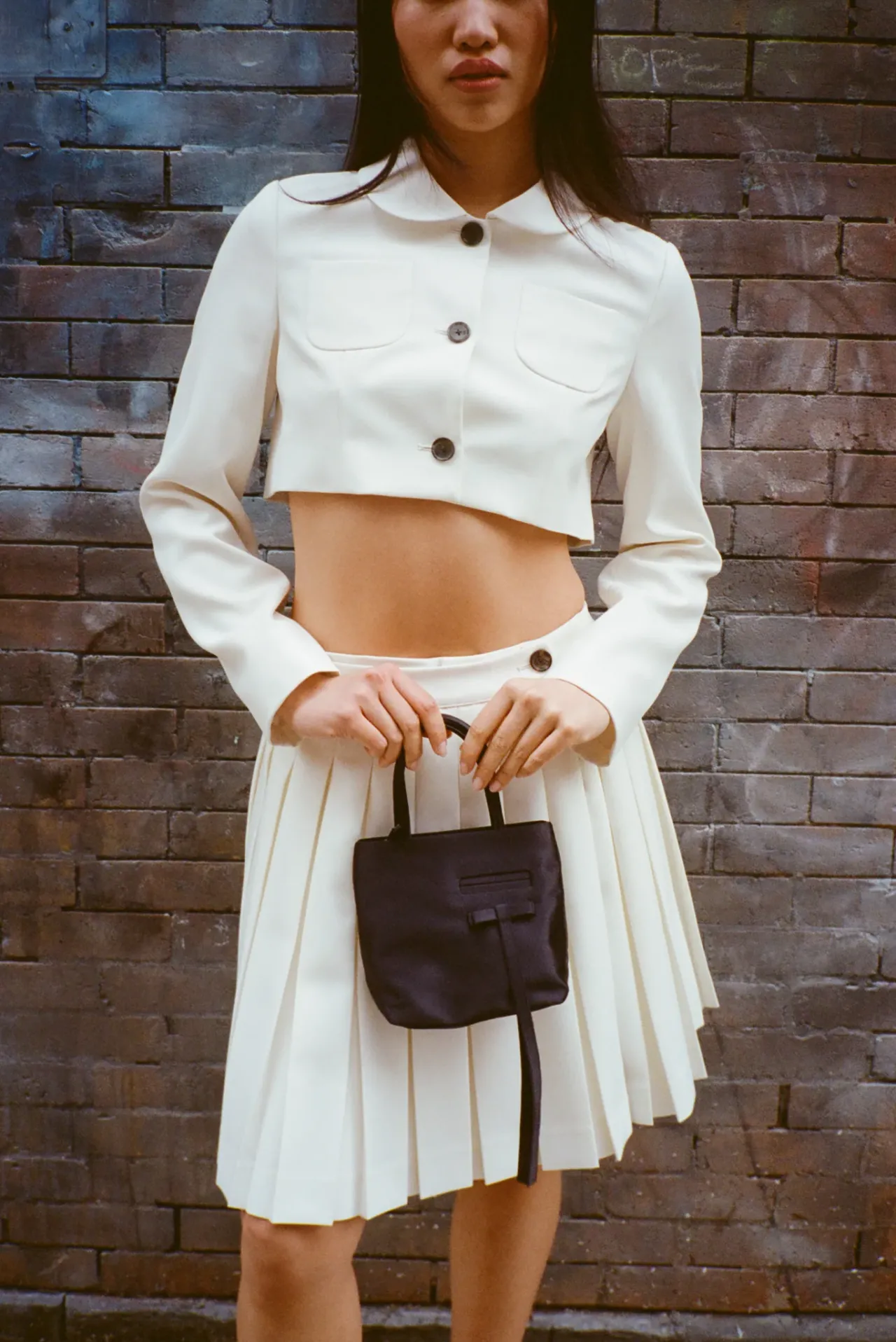 Women Sandy Liang Bridal^Ennis Jacket In Bone
