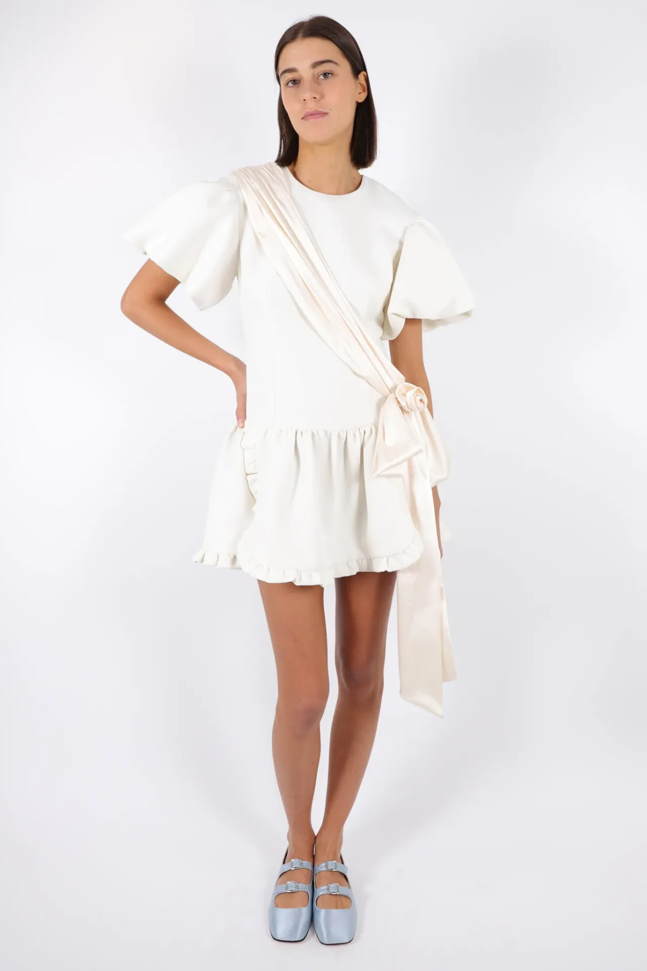 Women Sandy Liang Bridal^Filenes Dress In Cream