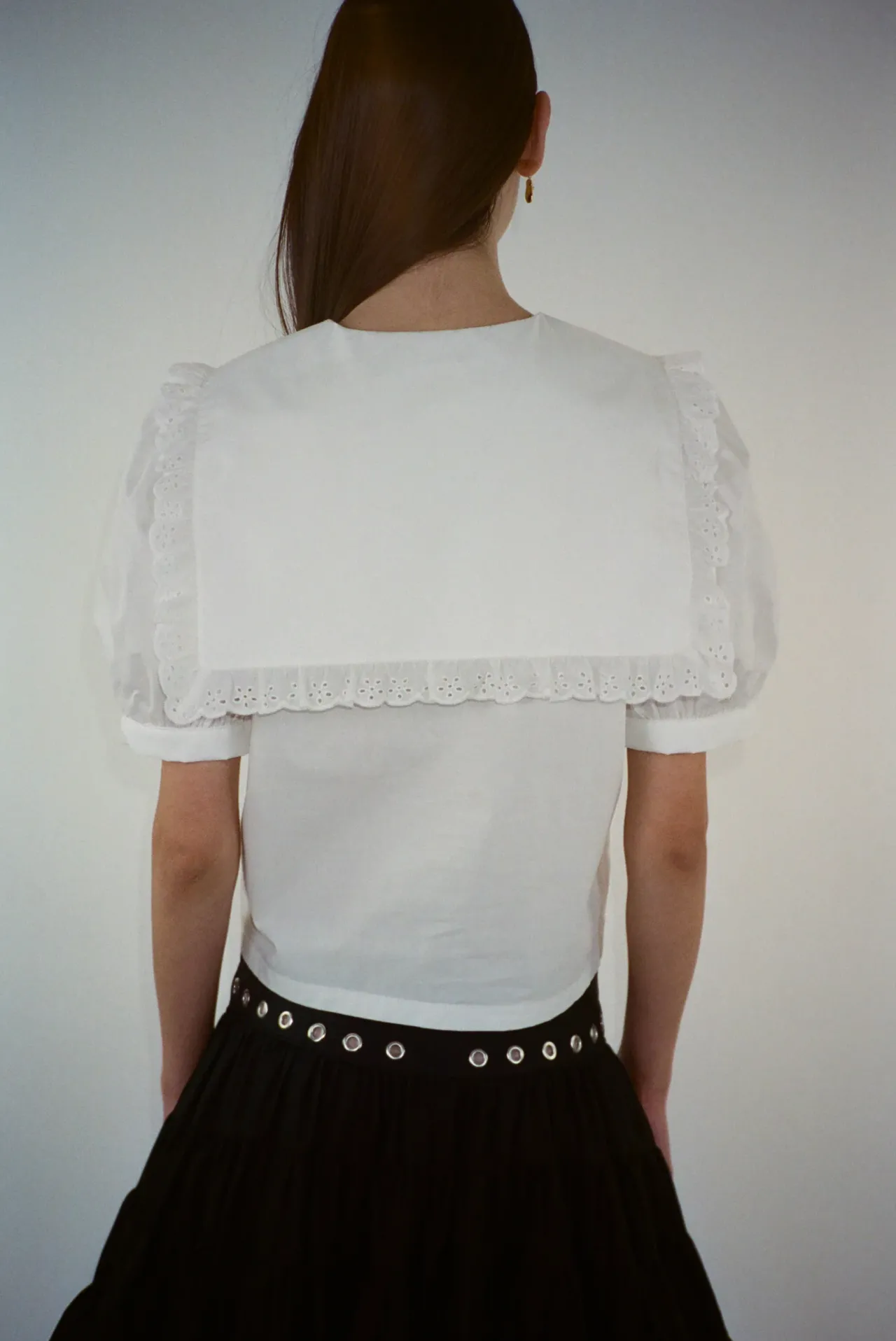 Women Sandy Liang Tops^Florent Top In White
