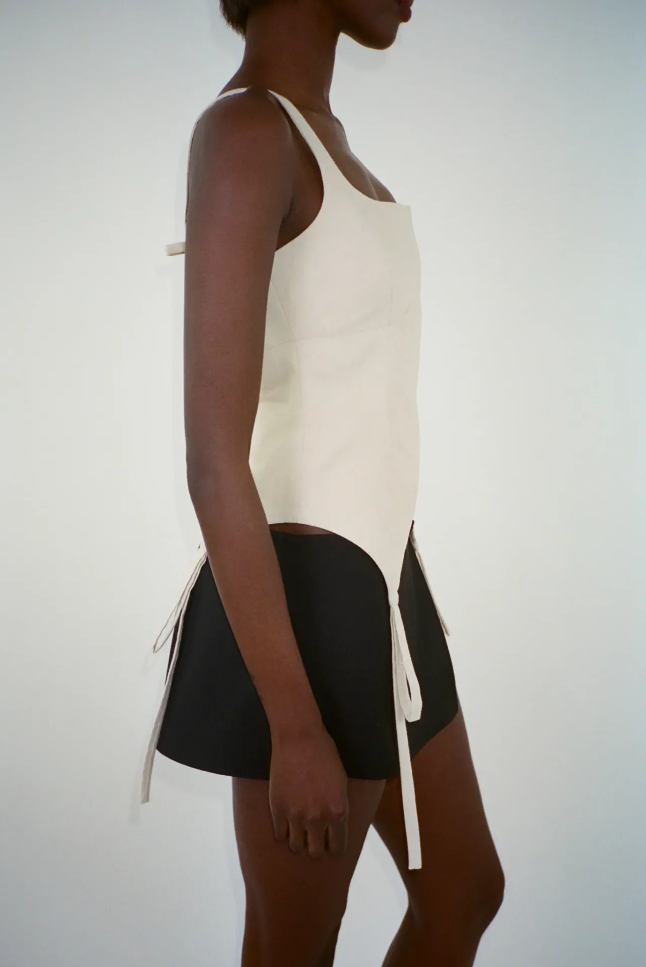 Women Sandy Liang Uniform^Goto Skort In Black