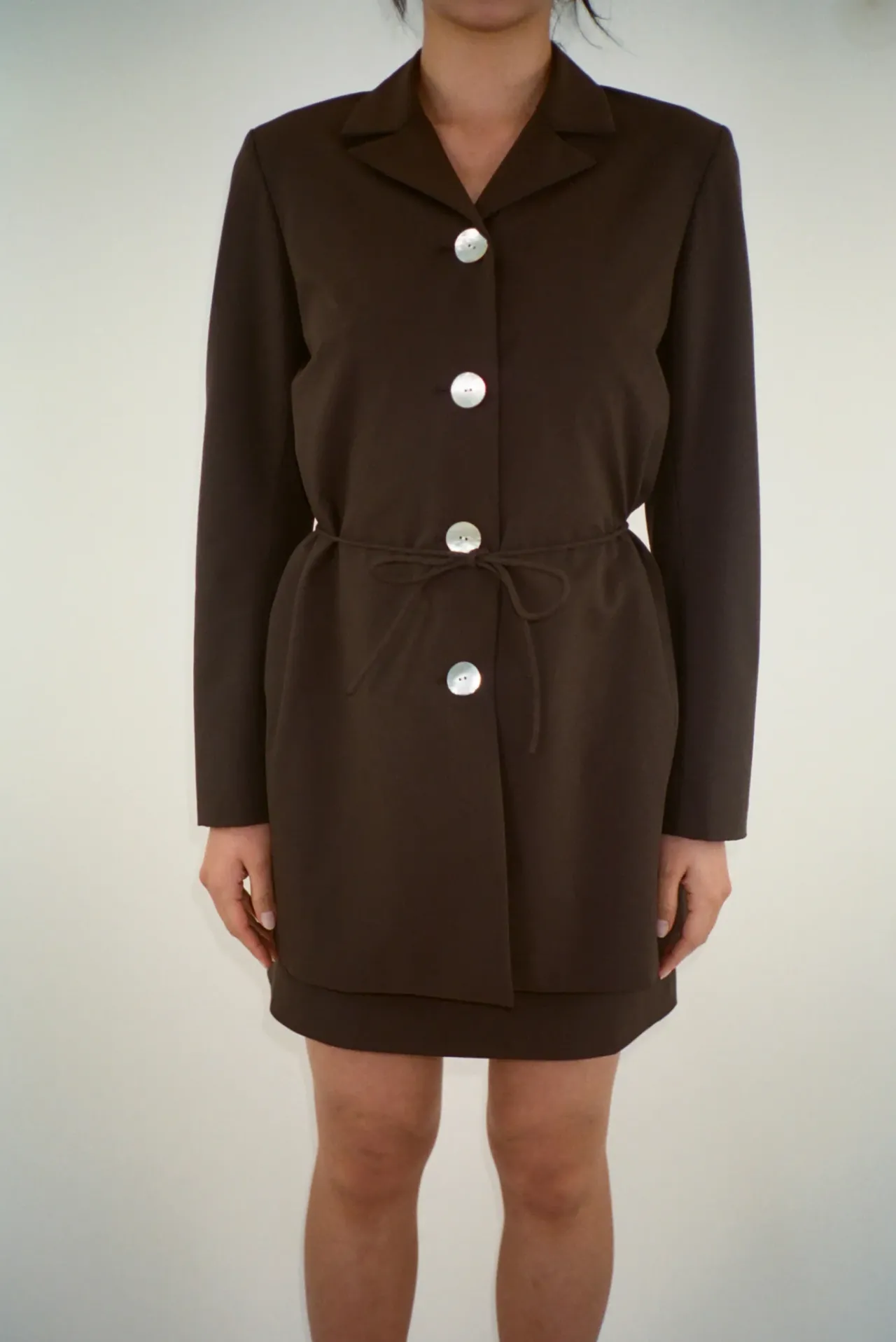 Women Sandy Liang Outerwear^Greene Coat In Brown