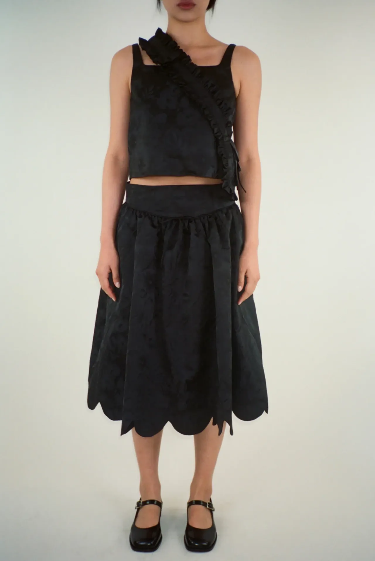 Women Sandy Liang Skirts^Greta Skirt In Black