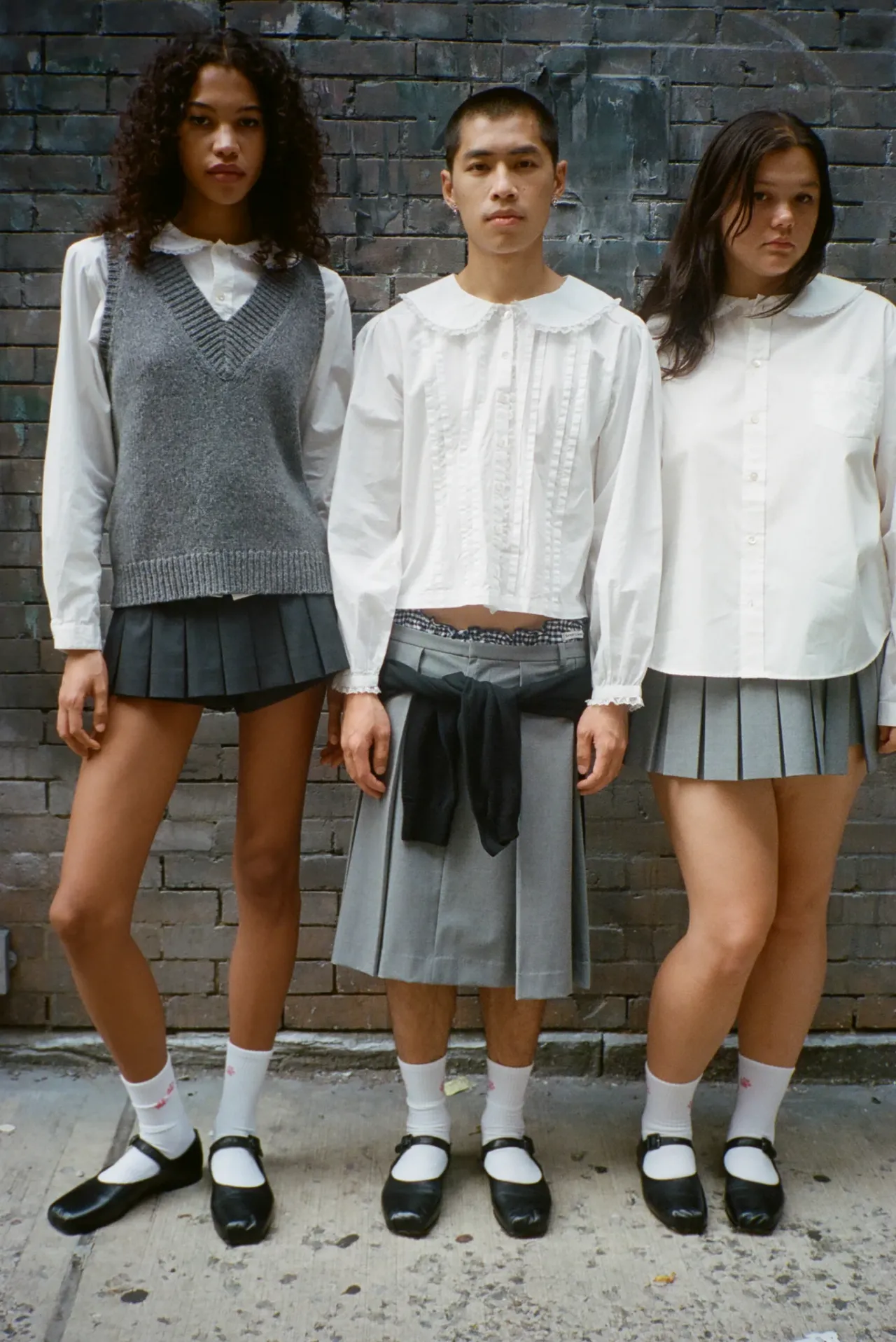 Women Sandy Liang Uniform^Grove Top In White