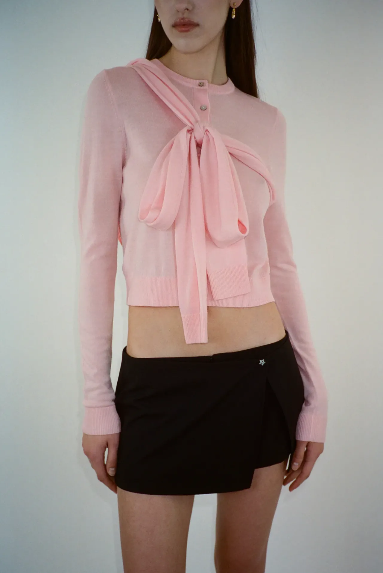 Women Sandy Liang Knits^Hermit Cardigan In Pink