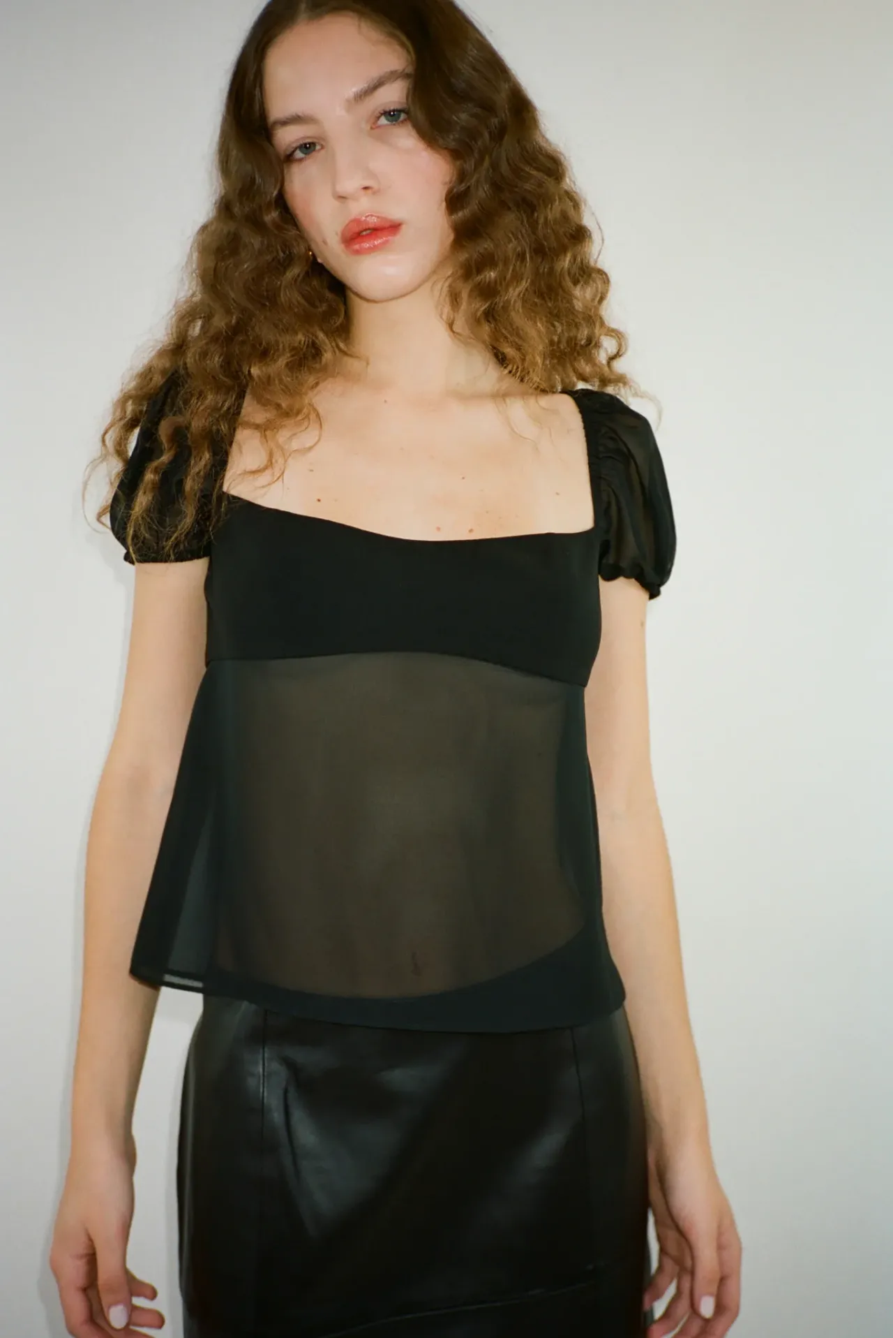 Women Sandy Liang Tops^Katina Top In Black
