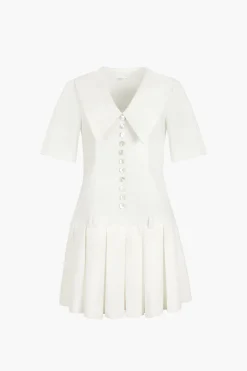 Women Sandy Liang Dresses^Kerry Dress In Bone