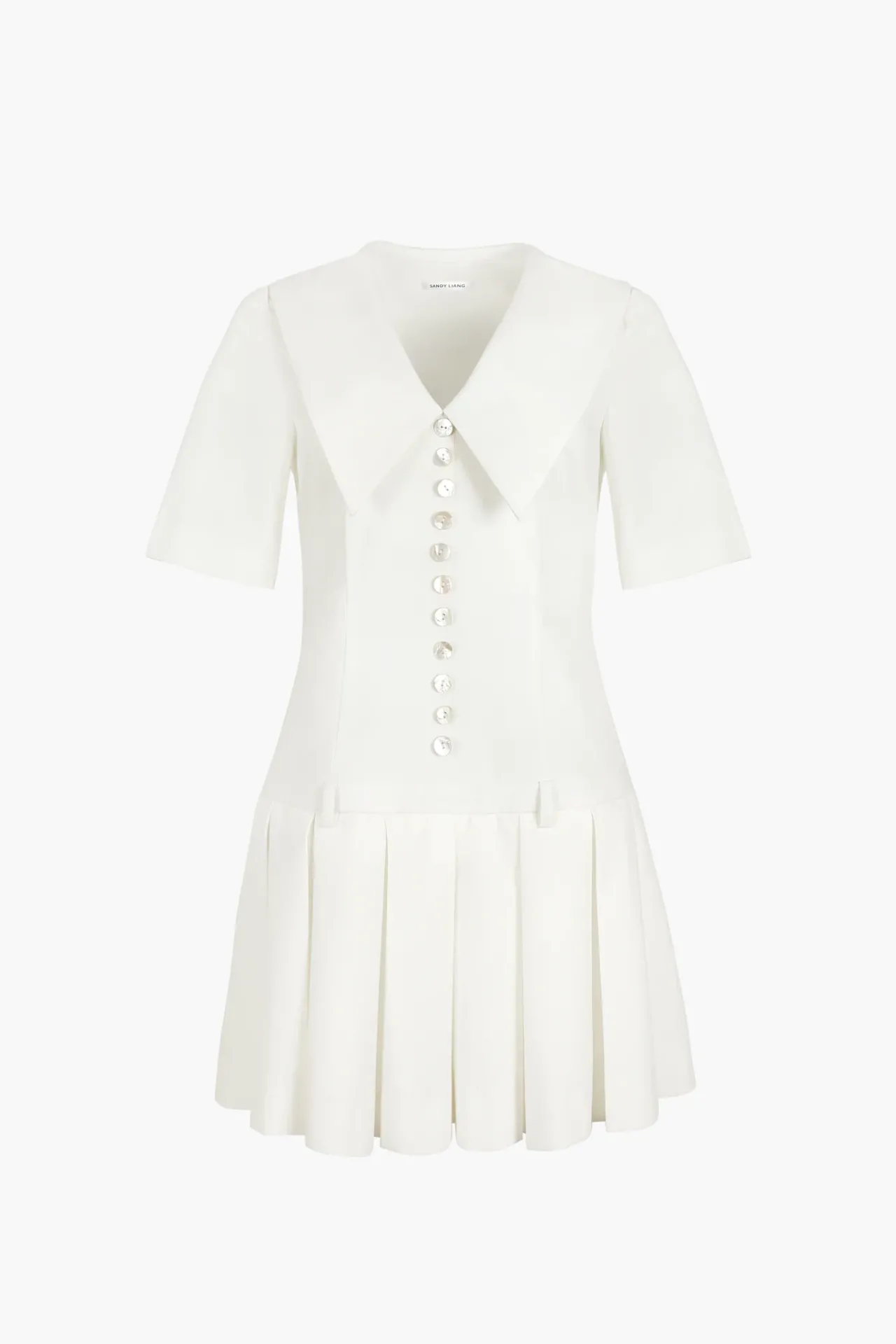 Women Sandy Liang Dresses^Kerry Dress In Bone