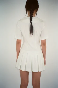 Women Sandy Liang Dresses^Kerry Dress In Bone