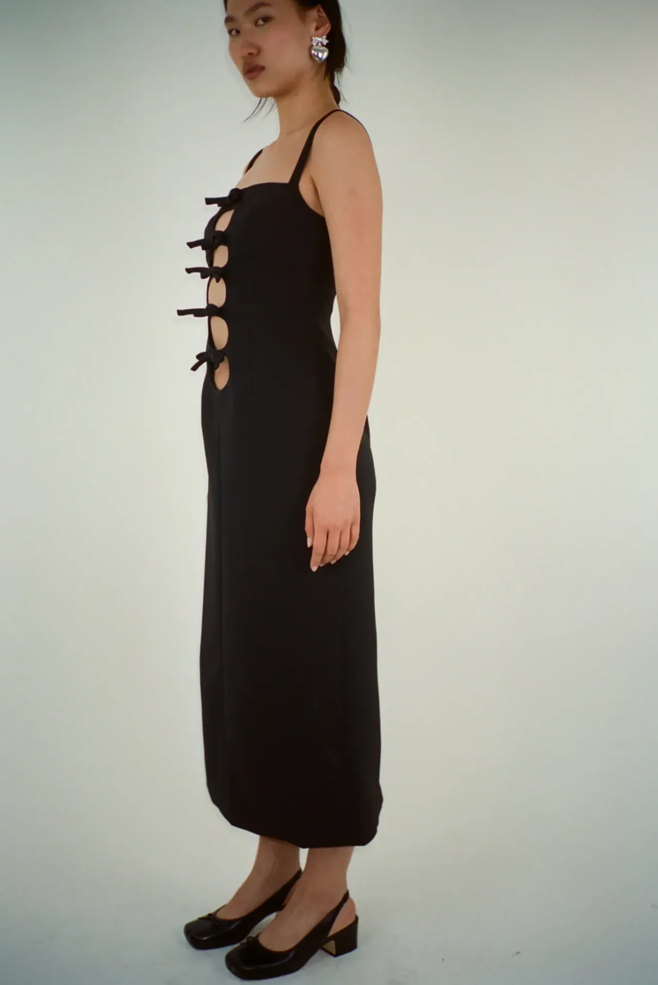 Women Sandy Liang Dresses^Leonie Dress In Black