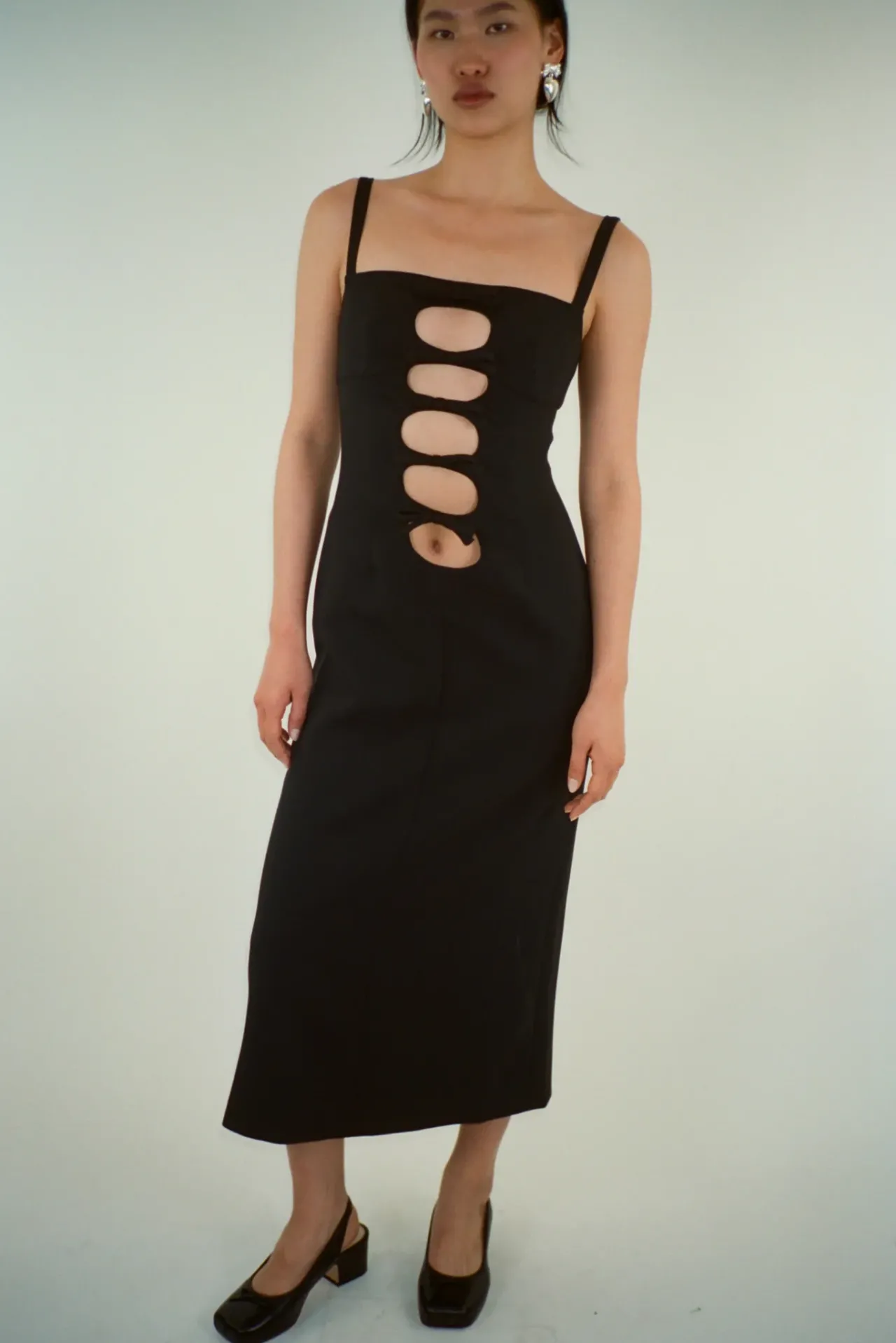 Women Sandy Liang Dresses^Leonie Dress In Black