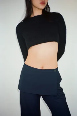 Women Sandy Liang Uniform^Mott Pant In Navy