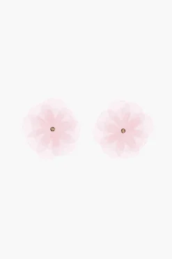 Women Sandy Liang Bridal^Muff Earrings In Icy Pink