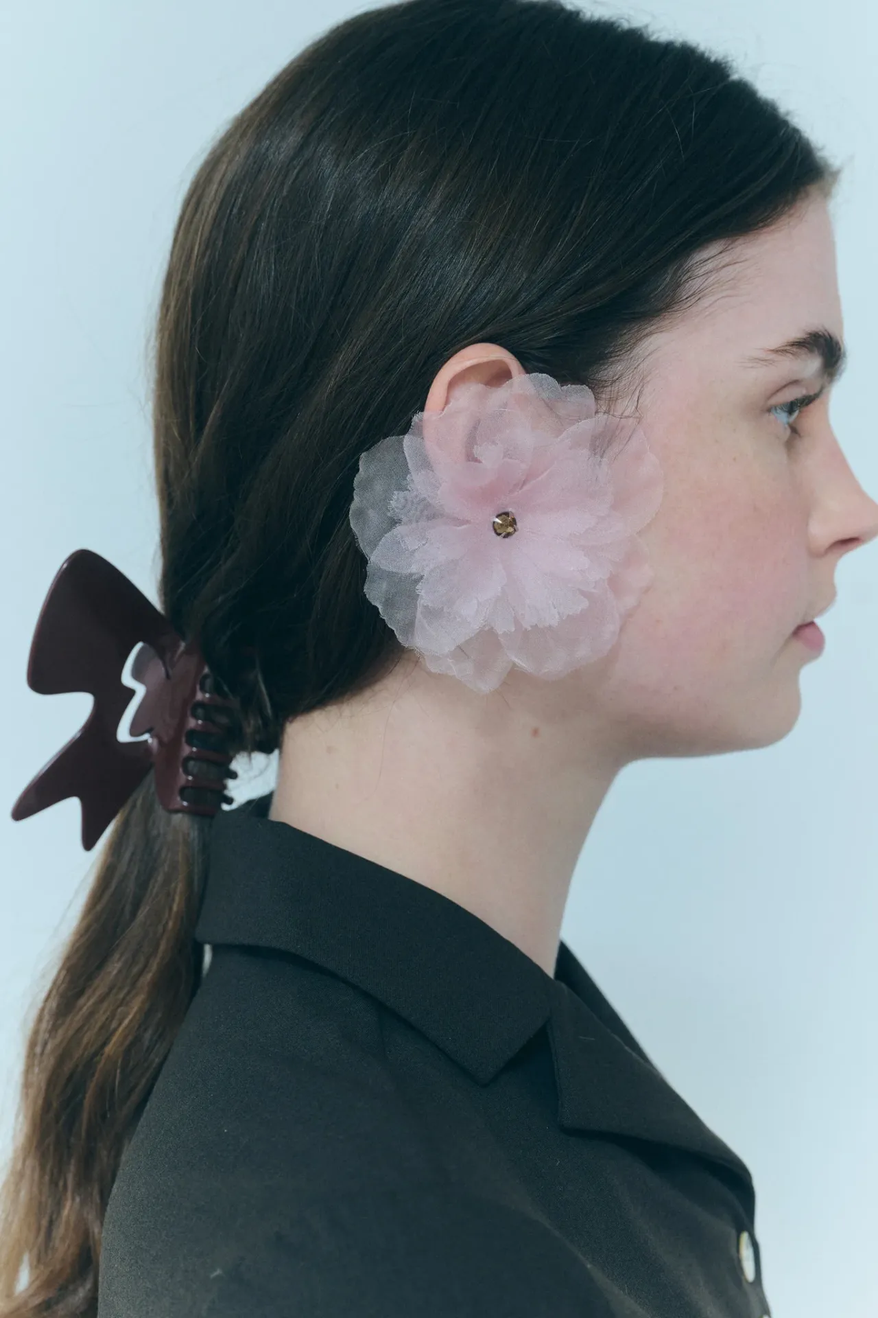 Women Sandy Liang Bridal^Muff Earrings In Icy Pink