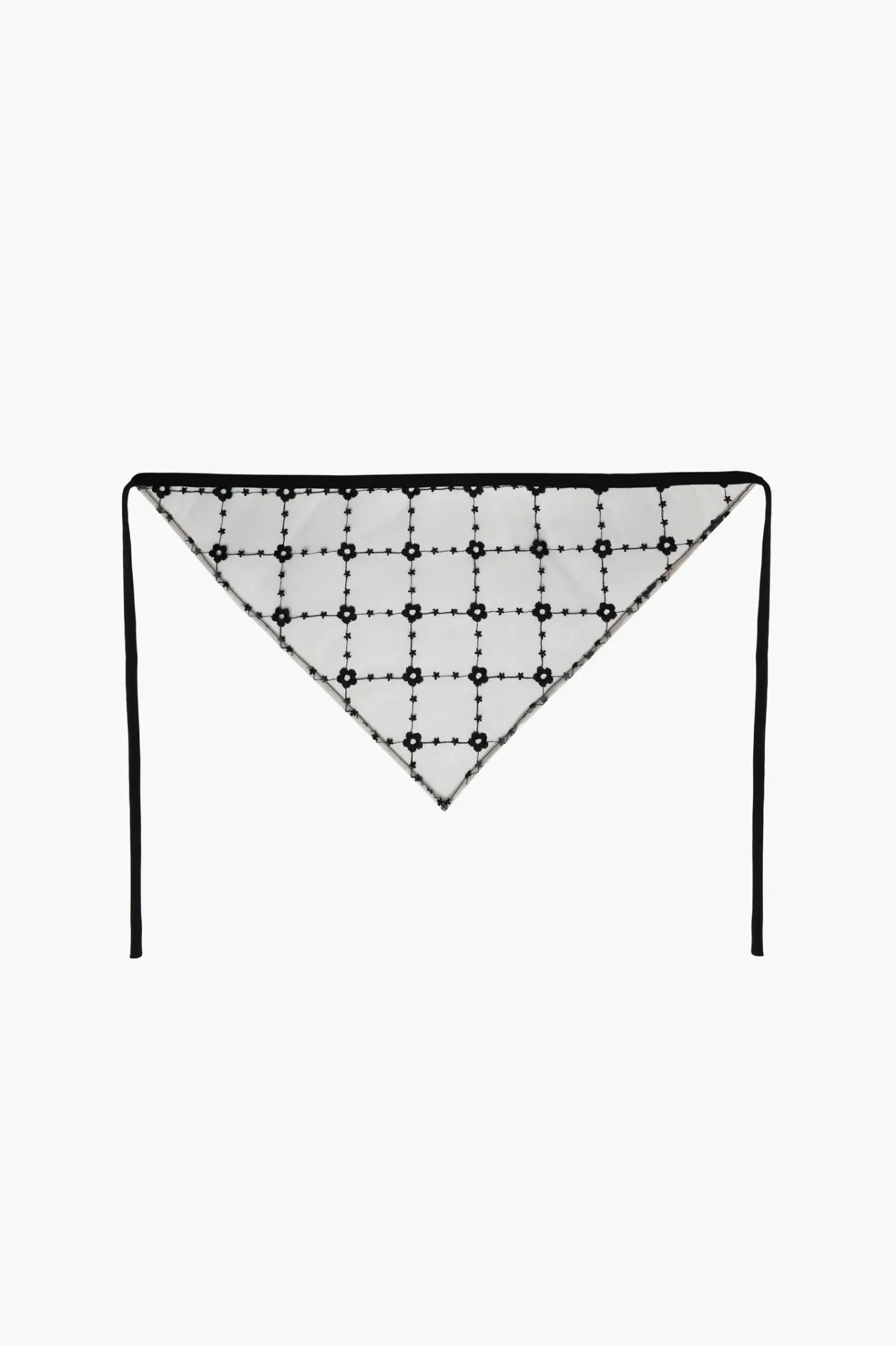 Women Sandy Liang Hair^Ninety Bandana In Flower Grid