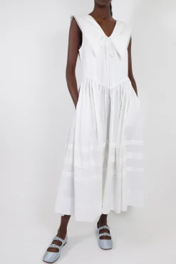 Women Sandy Liang Dresses^Opa Dress In White