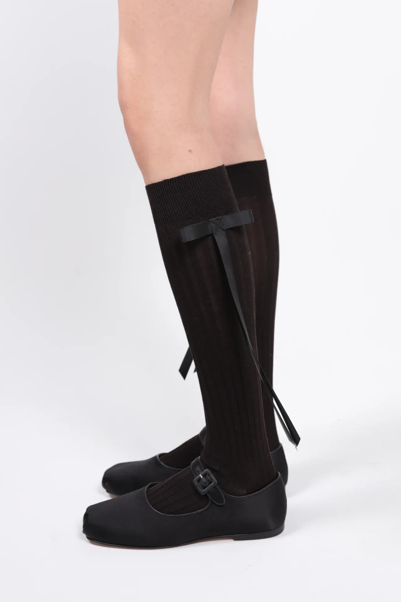 Women Sandy Liang Uniform^Recital Socks In Black