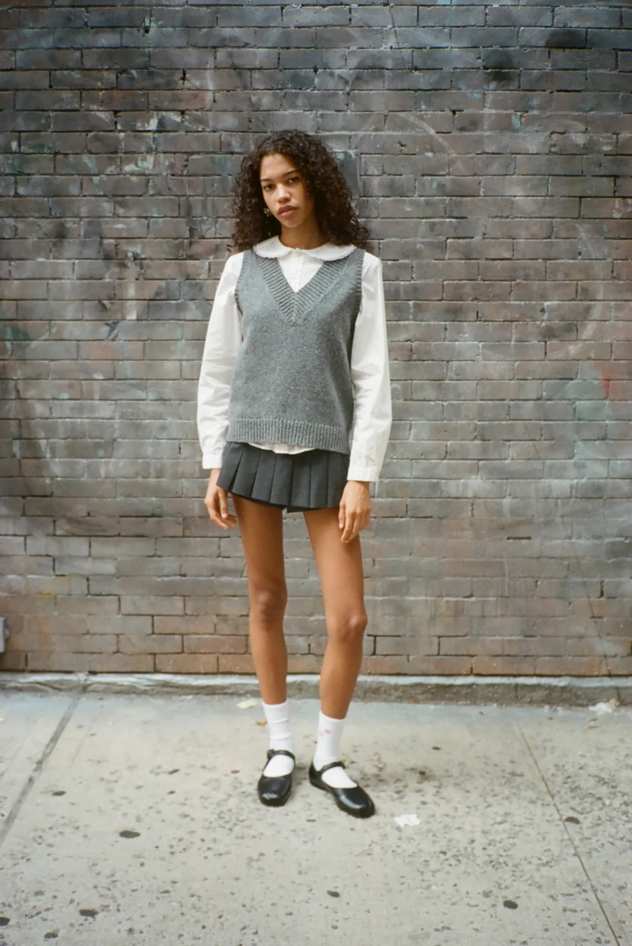 Women Sandy Liang Uniform^Rover Vest In Sidewalk