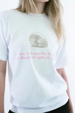 Women Sandy Liang Tops^Scallop Tee