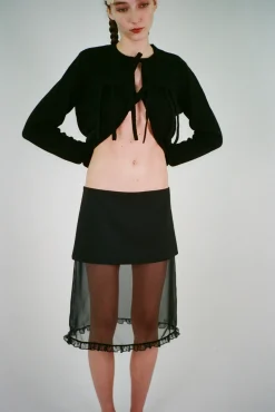 Women Sandy Liang Skirts^Serin Skirt In Black