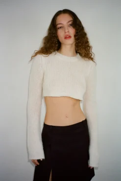 Women Sandy Liang Knits^Skylark Sweater In Bone