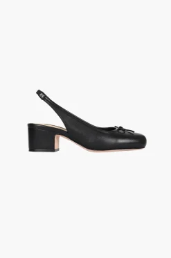 Women Sandy Liang Shoes^Slingback 45 In Black Nappa