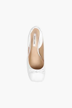 Women Sandy Liang Bridal^Slingback 45 In Optic White Nappa