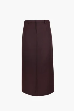 Women Sandy Liang Skirts^Socks Skirt In Brunette