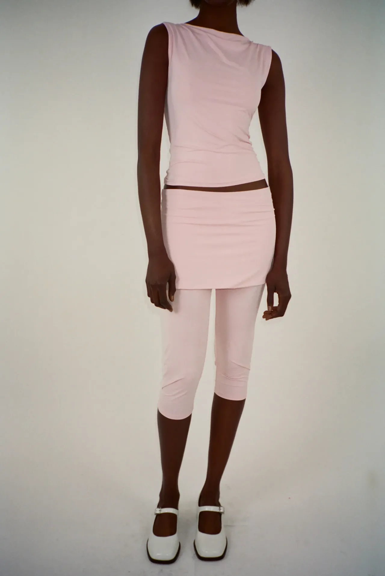 Women Sandy Liang Pants^Solow Capri In Pink
