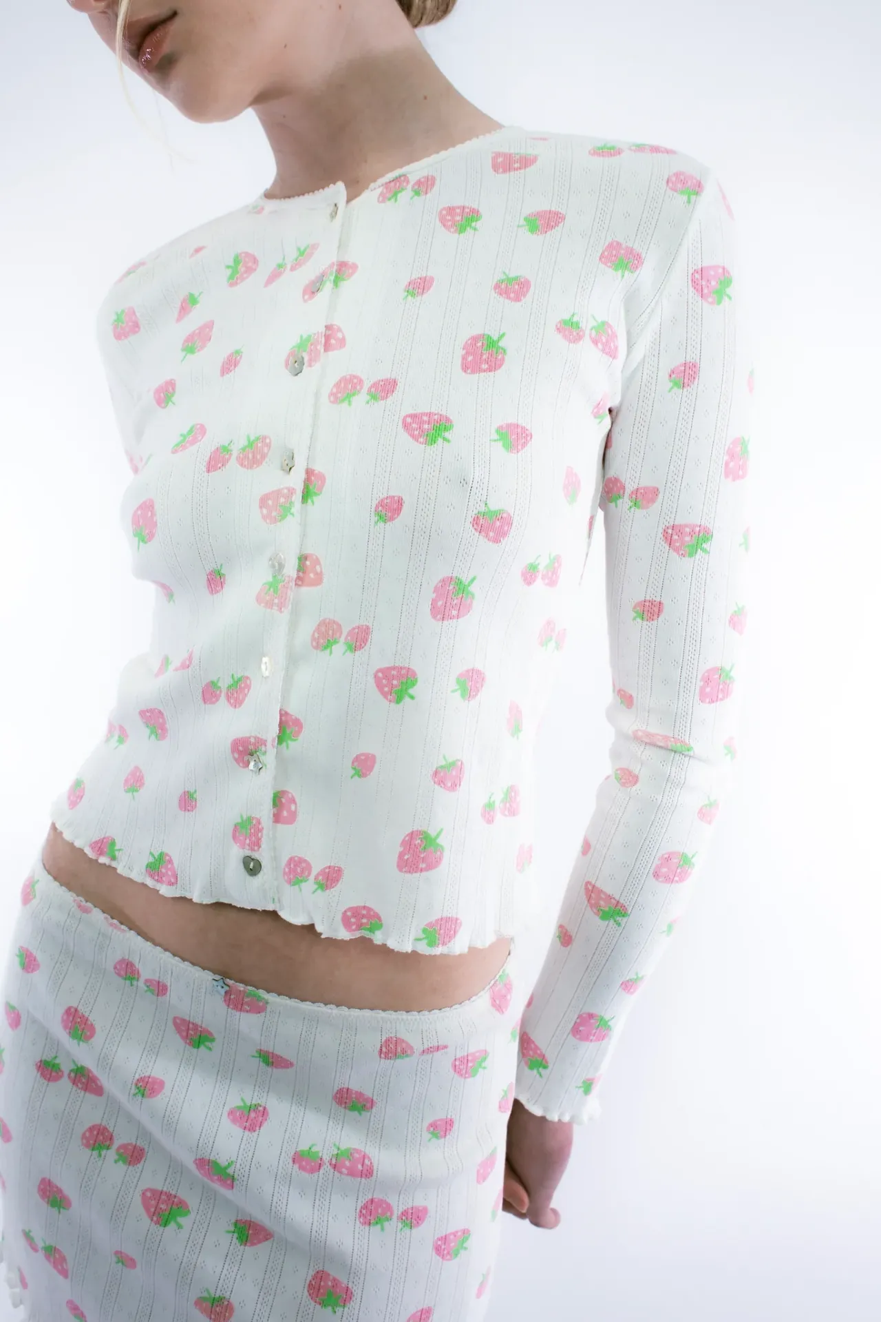 Women Sandy Liang Tops^Straw Cardigan