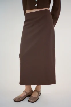 Women Sandy Liang Skirts^Toes Skirt In Brown
