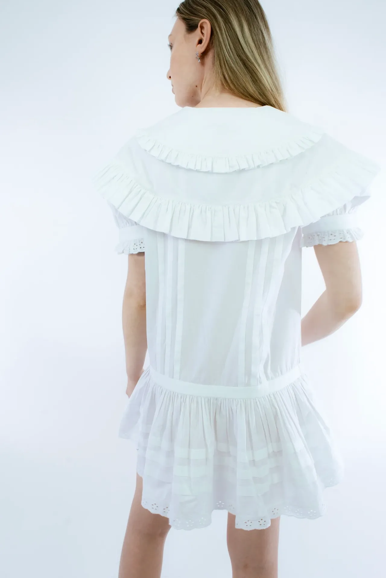 Women Sandy Liang Dresses^Toki Dress In White
