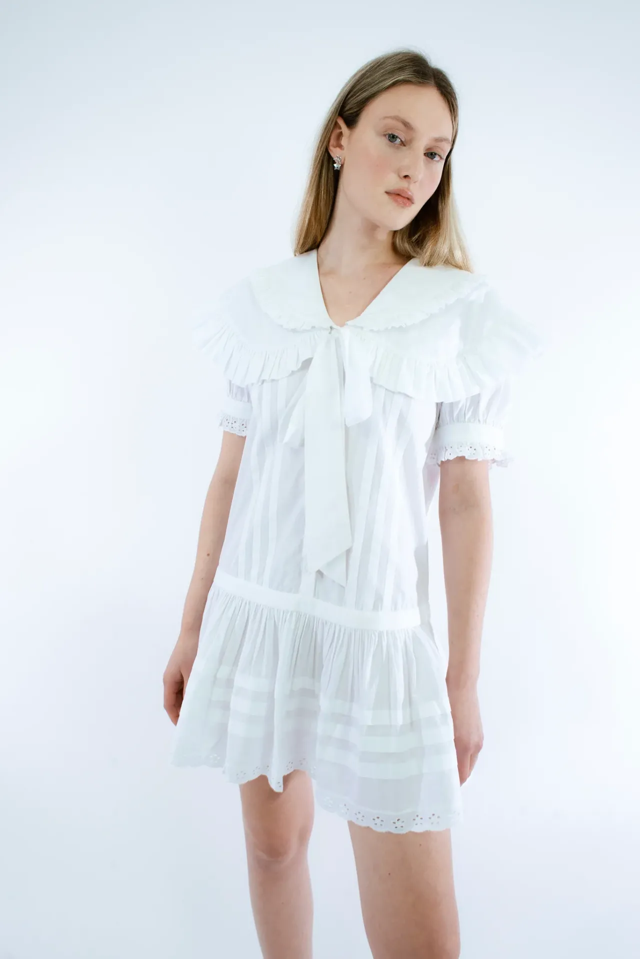 Women Sandy Liang Dresses^Toki Dress In White