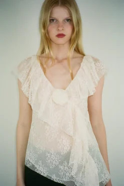 Women Sandy Liang Bridal^Torino Top In Bone