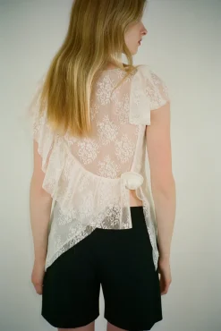 Women Sandy Liang Bridal^Torino Top In Bone