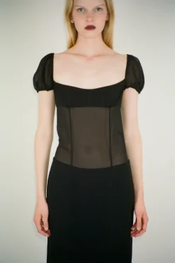 Women Sandy Liang Dresses^Venus Dress In Black
